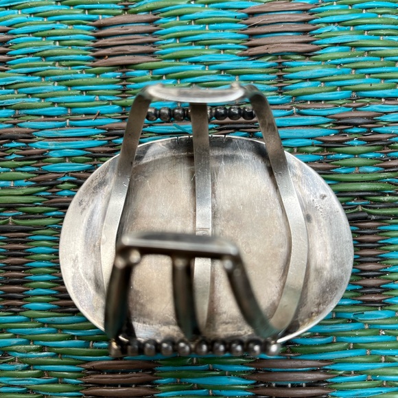 Sterling Silver Turquoise Cuff Bracelet - Picture 6 of 13